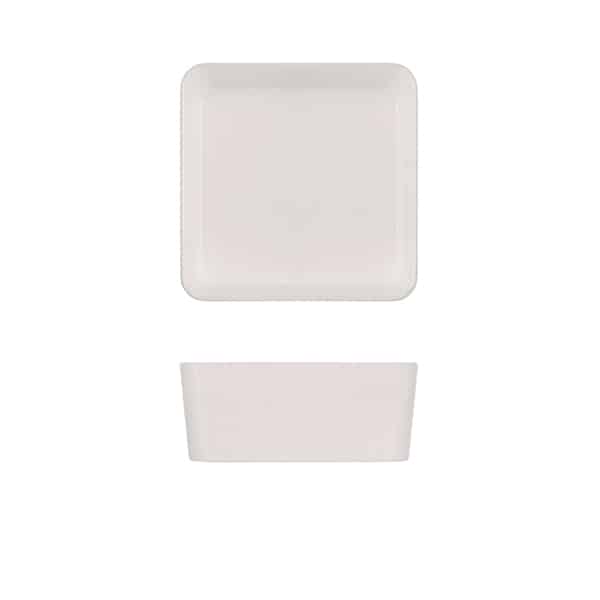 White Tokyo Melamine Large Bento Box Insert 17 x 7cm - Pack of 6