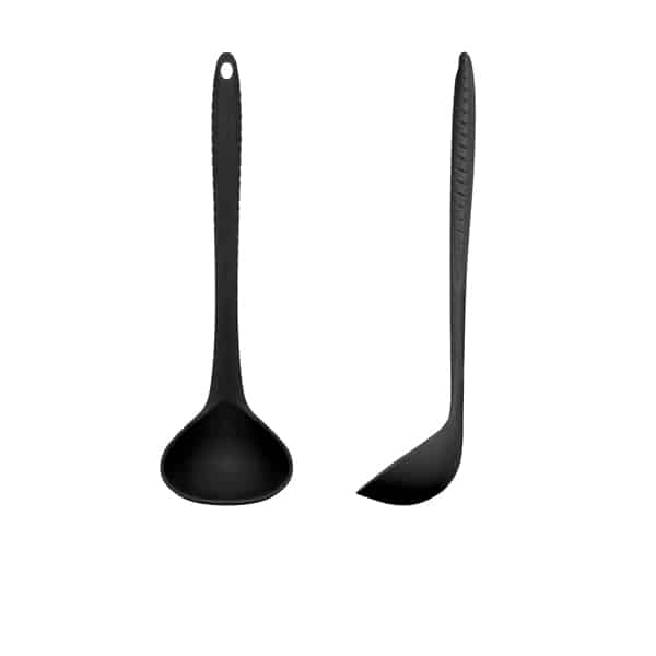 Black Silicone Ladle 30cm - Pack of 1