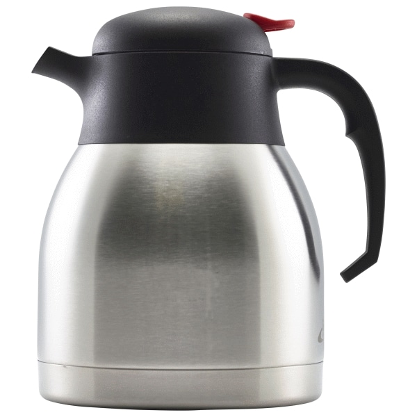 St/St Vacuum Push Button Jug 1L - Pack of 1