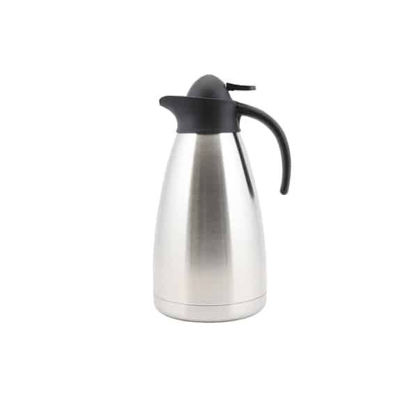Genware St/St Contemporary Vacuum Jug 2.0L - Pack of 1