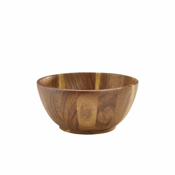 Acacia Wood Bowl 25Dia x 12cm - Pack of 1