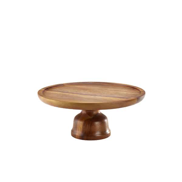 Acacia Wood Cake Stand - Pack of 1