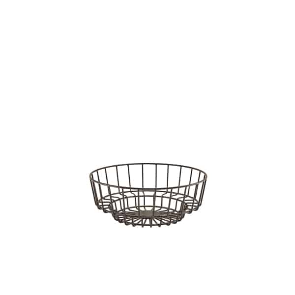 GenWare Black Deco Display Basket 25 x 10cm - Pack of 1