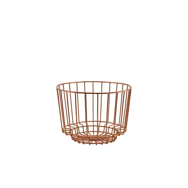 GenWare Copper Deco Display Basket 25 x 18cm - Pack of 1