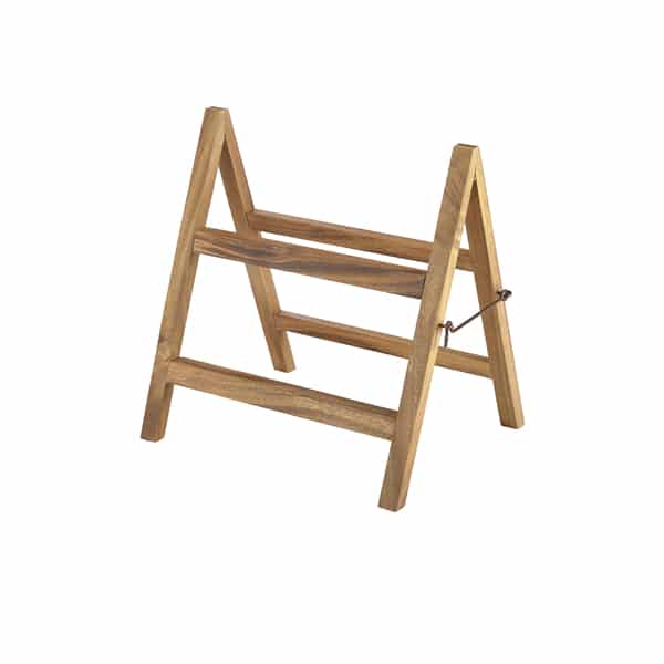 Acacia Wood Display Stand 38x30x40cm - Pack of 1