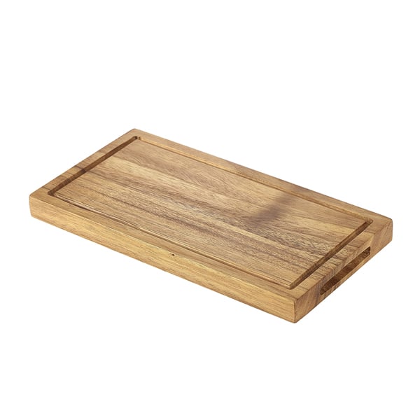Acacia Wood Serving Board 25 x 13 x 2cm - Pack of 1