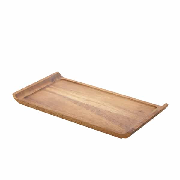 Acacia Wood Serving Platter 33 x 17.5 x 2cm - Pack of 1