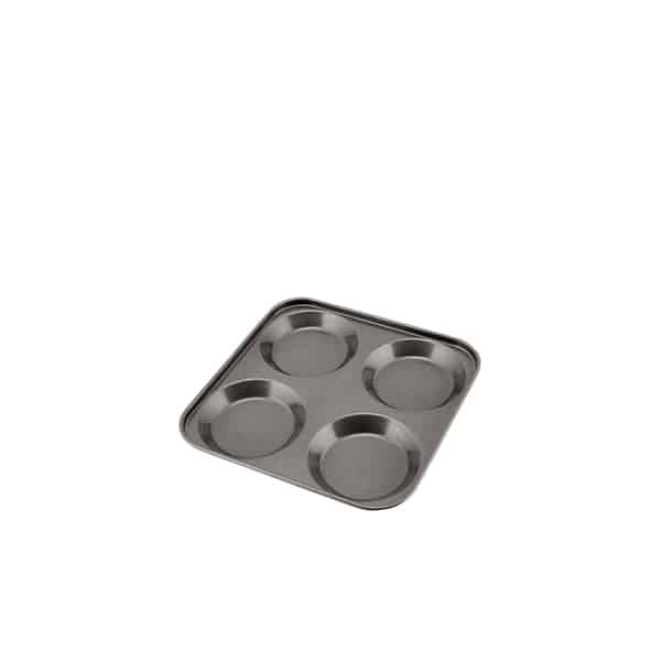 Carbon Steel Non-Stick 4 Cup York. Pudd Tray - Pack of 1