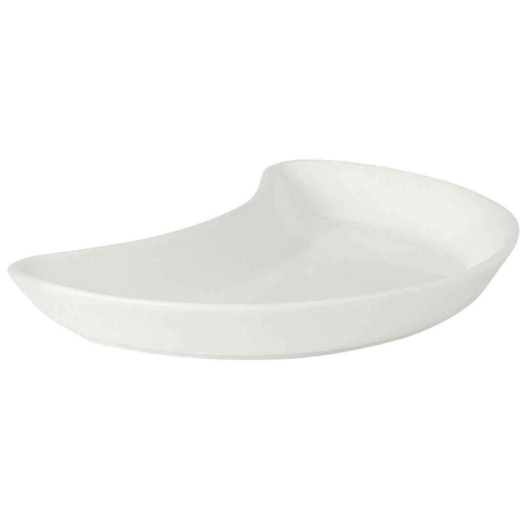 Simplicity White Crescent Salad 20.25cm - Pack of 12