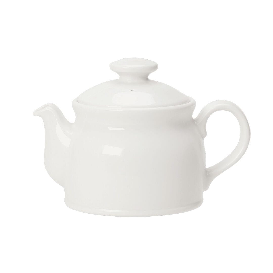 Simplicity White Club Teapot 425ml - Pack of 6