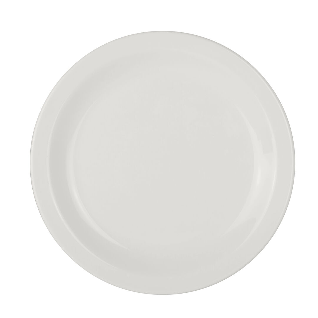 Simplicity White Cresta Plate 16.5cm (6.5") - Pack of 36