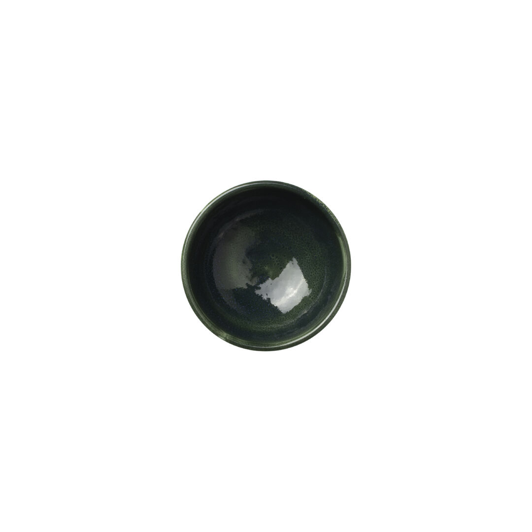 Aurora Vesuvius Burnt Emerald Ceramic Tulip Bowl - Pack of 12