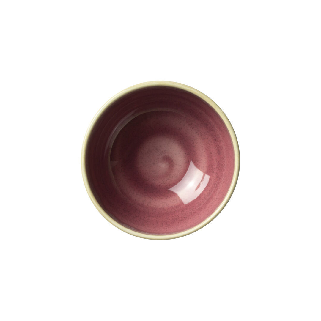 Aurora Vesuvius Rose Quartz Ceramic Bowl - Pack of 12